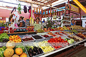 Овощи и фрукты - Рынок в Береговом - Феодосия Крым